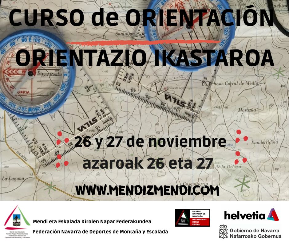 CURSO DE ORIENTACI&Oacute;N CON MAPA Y BR&Uacute;JULA